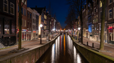 amsterdam avond avondklok