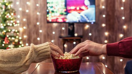 figureren in een kerstfilm