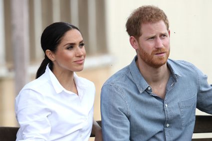 Meghan en Harry bij kroning