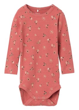 Name It Baby Romper Nbfosha Koraalroze Roze 5715430104468