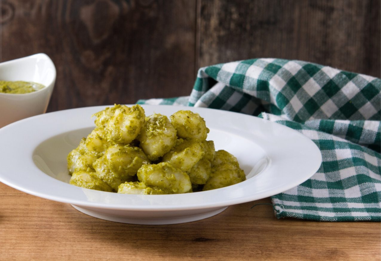 Gnocchi Met Pesto Roomsaus