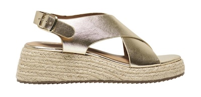 Only Espadrilles Goud Metallic Goud 5715511588026