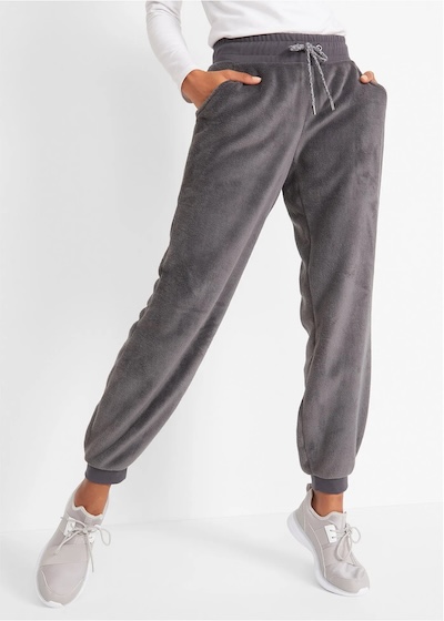 Fleece Joggingbroek Met Boorden Loungebroeken