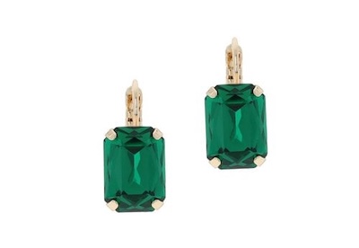 Otazu Oorbellen Emerald Green 