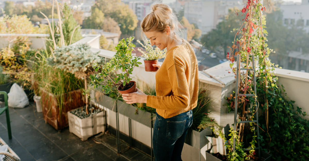 Balkon Schoonmaken