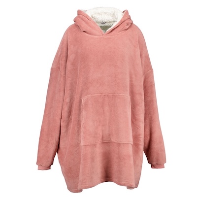 Deken Hoodie Roze