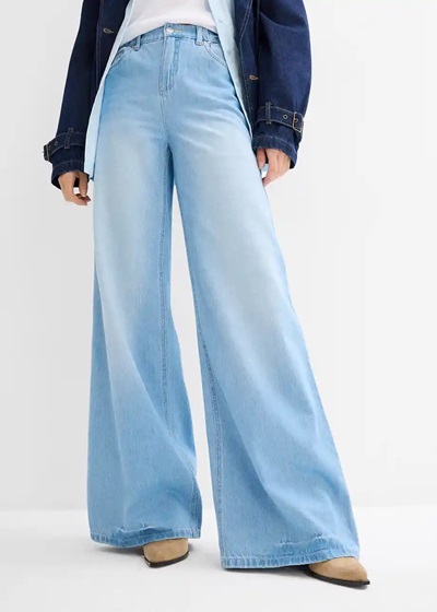 Trendy Broeken Wide Jeans