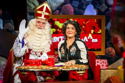 Stefan de Walle en Dieuwertje Blok in het Sinterklaasjournaal