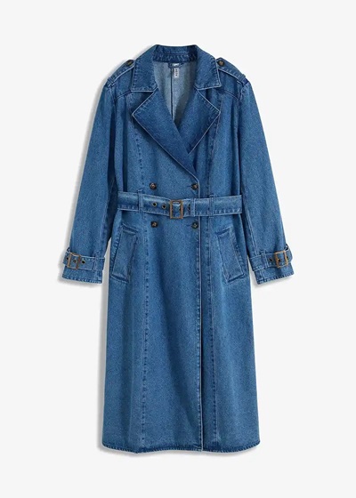 Jassen Trenchcoat Denim